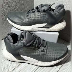 Adidas Alphatorsion Boost Gray Running Sneakers shoe Men’s size‎ 9.5 FV6169